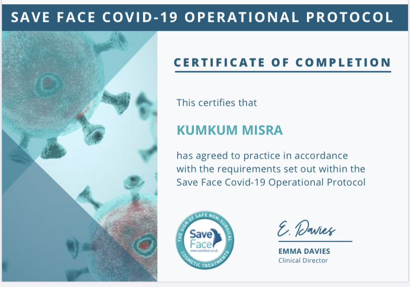 Save Face COVID-19 Operational Protocol